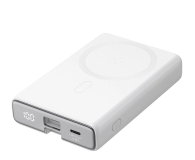 JoyRoom Powerbank magnetyczny 10000mAh 20W z podstawką biały - 1257851 - zdjęcie 2